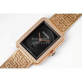 Chanel Boy·Friend 316 Fine Steel Case Watch Gold