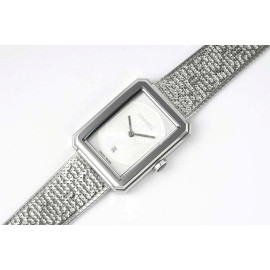 Chanel Boy·Friend 316 Fine Steel Case Silver Strap Watch