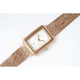 Chanel Boy·Friend 316 Fine Steel Case Gold Strap Watch