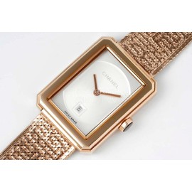 Chanel Boy·Friend 316 Fine Steel Case Gold Strap Watch