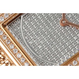 Chanel Boy·Friend 316 Fine Steel Case Diamond Dial Watch Gold
