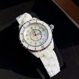 Chanel J12 Fashion Diamond Time Scale Waterproof 200m Watch