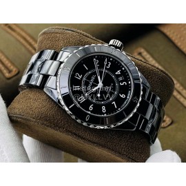 Chanel Bv Factory Superluminova Watch For Men And Women Black