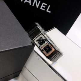 Chanel Code Coco Fashion Plaid Strap Watch