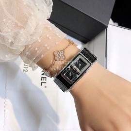 Chanel Code Coco Fashion Plaid Strap Watch