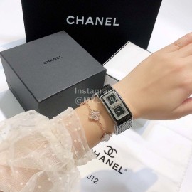 Chanel Code Coco Fashion Plaid Strap Watch