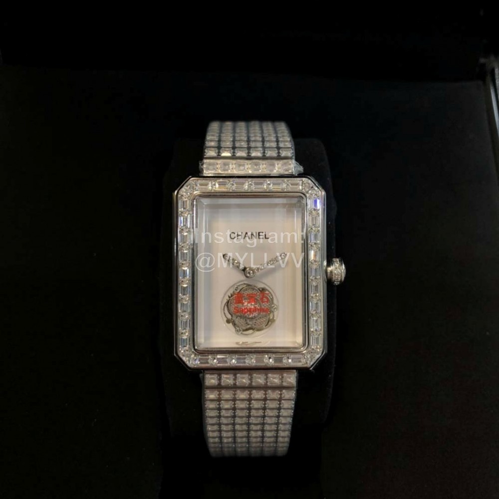 Chanel Premiere Series Square Dial Fashion Watch