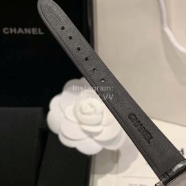 Chanel Boy-Friend Series Square Dial Leather Strap Watch 