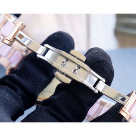 Chanel 316 Refined Steel Diamond Luminous Watch Rose Gold