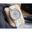 Chanel Diamond Dial Steel Strap Mechanical Watch For Women Silver