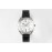 Chaumet 316 Refined Steel 33mm Dial Leather Strap Watch Black