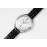 Chaumet 316 Refined Steel 33mm Dial Leather Strap Watch Black