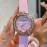 Chaumet Fashion Flower Dial Watch For Women Pink