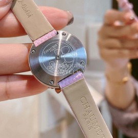 Chaumet Fashion Flower Dial Watch For Women Pink