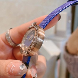 Chaumet Fashion Flower Dial Watch For Women Blue