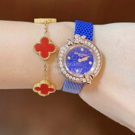 Chaumet Fashion Flower Dial Watch For Women Blue