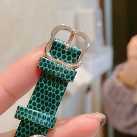 Chaumet Fashion Flower Dial Watch For Women Green