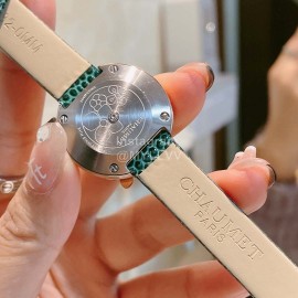 Chaumet Fashion Flower Dial Watch For Women Green