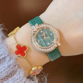 Chaumet Fashion Flower Dial Watch For Women Green