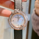 Chaumet Fashion Flower Dial Watch For Women Black