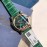 Chopard Happy Sport Leather Strap Watch Green