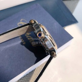 Chopard Happy Sport Leather Strap Watch Black