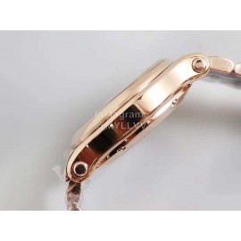 Chopard Steel Strap Happy Diamonds Watch For Women Gold