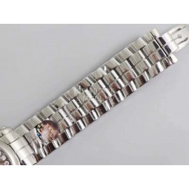 Chopard Steel Strap Happy Diamonds Watch For Women White