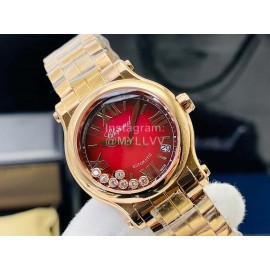 Chopard Yf Factory Happy Sport Series 36mm Dial Watch Gold