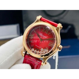 Chopard Yf Factory Happy Sport Series 36mm Dial Watch Red