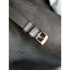 Chopard Blingbling Diamond Dial Leather Strap Watch