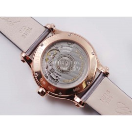 Chopard Silk Strap Roman Numeral Dial Watch