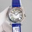 Chopard Colorful Diamond Leather Strap Watch For Women Blue