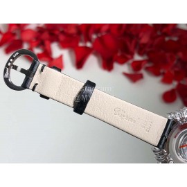 Chopard Happy Diamonds Series Maple Leaf Dial Watch Black