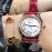 Chopard Happy Sport New Leather Strap Watch For Women Red