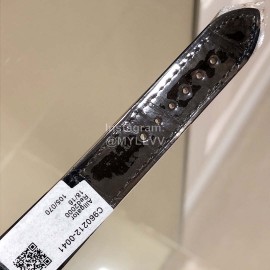 Chopard Happy Sport New Leather Strap Watch For Women Black