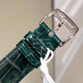 Chopard Happy Sport New Leather Strap Watch For Women Green