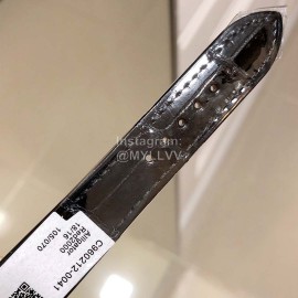 Chopard Happy Sport Fashion Leather Strap Watch For Women Black