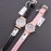 Chopard Impepiale Series Roman Numeral Diamond Dial Watch Pink