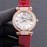 Chopard Impepiale Series Roman Numeral Diamond Dial Watch Red