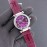 Chopard Impepiale Series Roman Numeral Diamond Dial Watch Wine Red
