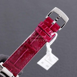 Chopard Impepiale Series Roman Numeral Diamond Dial Watch Wine Red