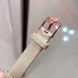 Chopard Blingbling Diamond Leather Strap Watch For Women