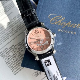 Chopard Happy Diamonds New Leather Strap Watch