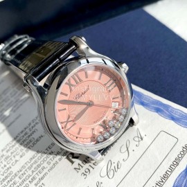 Chopard Happy Diamonds New Leather Strap Watch