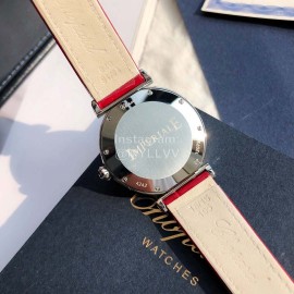 Chopard Nr-Factory Impepiale Series Red Leather Strap Watch