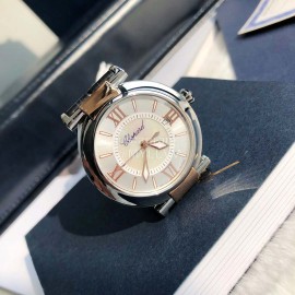 Chopard Nr-Factory Impepiale Series New Leather Strap Watch