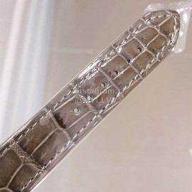 Chopard Diamond 36mm Dial Leather Strap Watch Brown