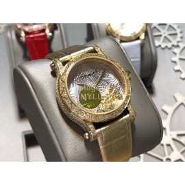 Chopard Blingbling 36mm Dial Watch For Women Gold