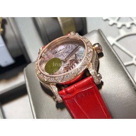 Chopard Blingbling 36mm Dial Watch For Women Red